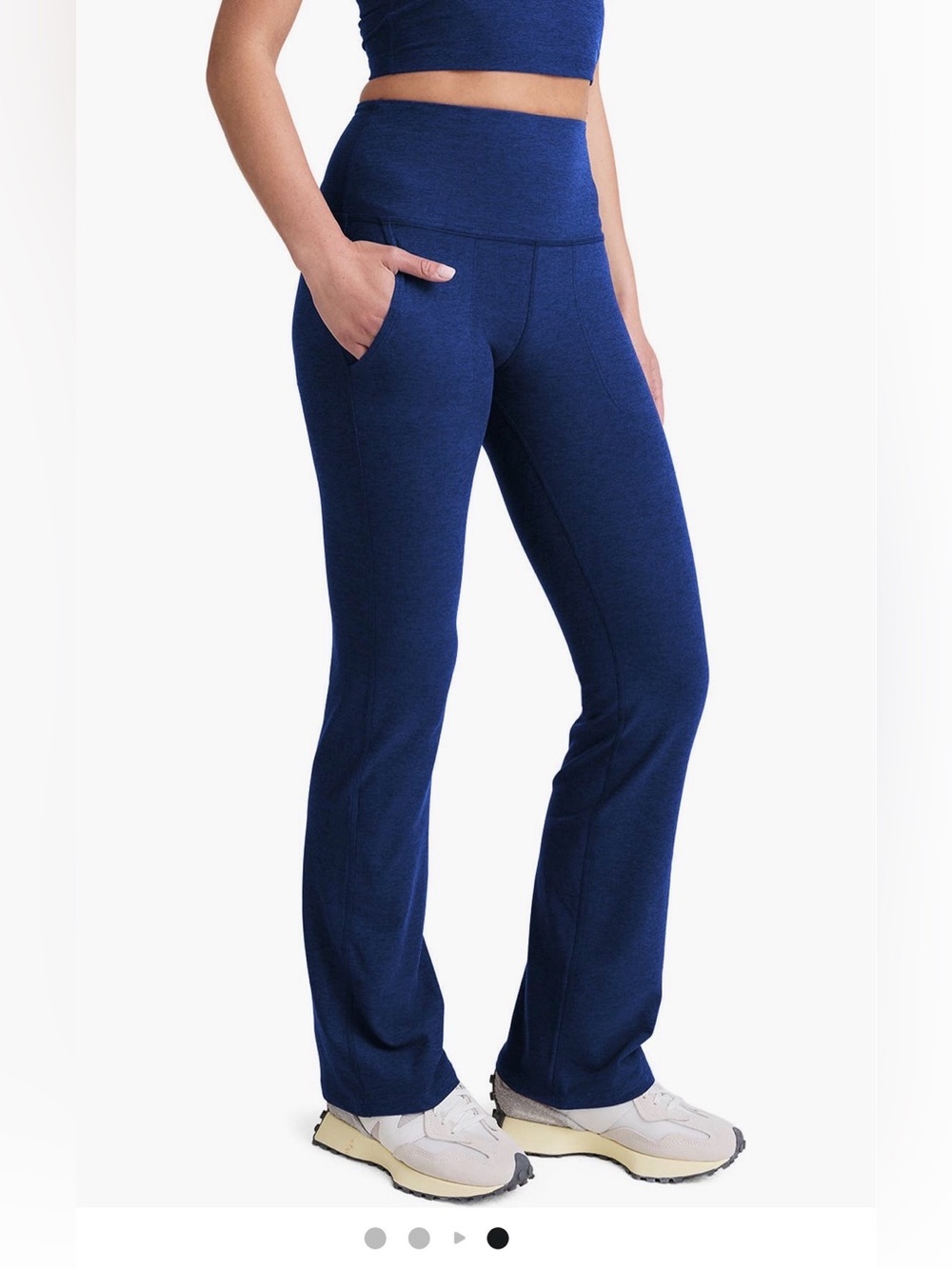 NWT Beyond Yoga High Waisted Spacedye Pocket Bootcut Practice leggings